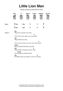 Little Lion Man von Mumford & Sons (Download) 