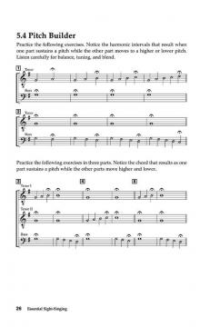 Essential Sight-Singing Vol. 2 Male Voices (Emily Crocker) 