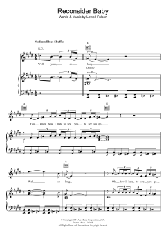 Reconsider Baby von Elvis Presley (Download) 