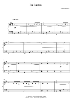 En Bateau von Claude Debussy (Download) 