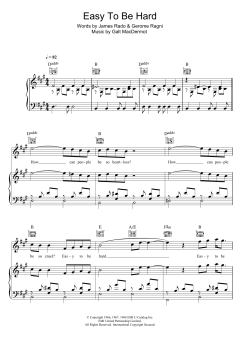 Easy To Be Hard von Galt MacDermot (Download) 