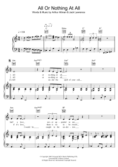 All Or Nothing At All von Bob Dylan (Download) 