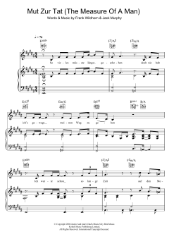 Mut Zur Tat (The Measure Of A Man) von Felix Mendelssohn Bartholdy (Download) 