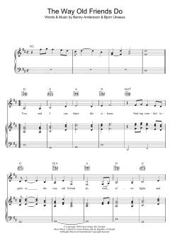 The Way Old Friends Do von ABBA (Download) 