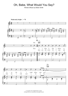 Oh, Babe, What Would You Say? von Paul O'Neill (Download) 
