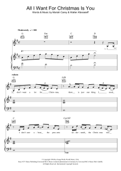 All I Want For Christmas Is You von Mariah Carey (Download) 