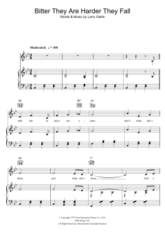 Bitter They Are Harder They Fall von Elvis Presley (Download) 