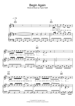 Begin Again von Taylor Swift (Download) 