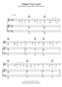 I Need Your Love (featuring Ellie Goulding) (Download) 