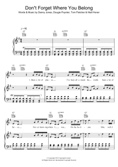 Don't Forget Where You Belong von One Direction (Download) 