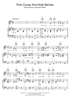 Pine Cones And Holly Berries von Meredith Willson (Download) 