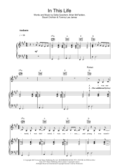 In This Life von Delta Goodrem (Download) 