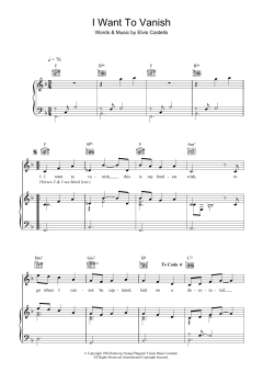 I Want To Vanish von Stephen Sondheim (Download) 