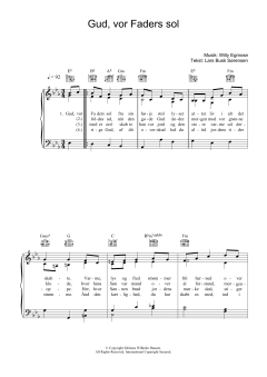 Gud, Vor Faders Sol von Willy Egmose (Download) 