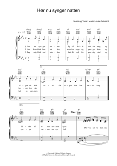 Hor Nu Synger Natten von Horatio G. Spafford (Download) 