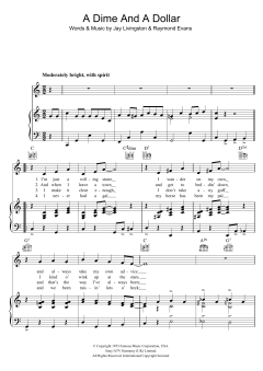 A Dime And A Dollar von Guy Mitchell (Download) 