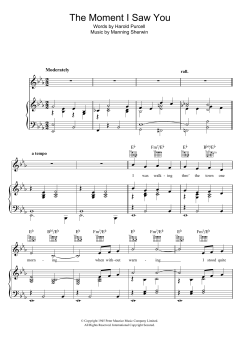 The Moment I Saw You von Manning Sherwin (Download) 