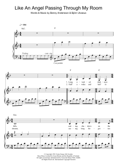 Like An Angel Passing Through My Room von ABBA (Download) 