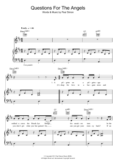 Questions For The Angels von Paul Simon (Download) 