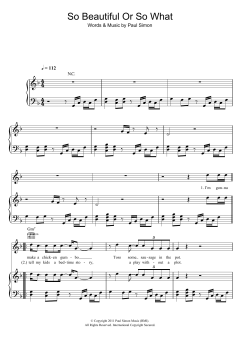 So Beautiful Or So What von Paul Simon (Download) 