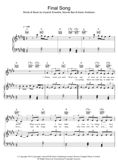 Final Song von MÖ (Download) 
