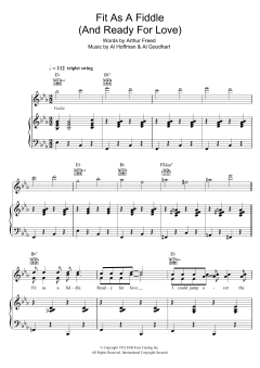 Fit As A Fiddle von Al Hoffman (Download) 