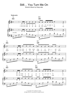 Still You Turn Me On von Emerson, Lake & Palmer (Download) 