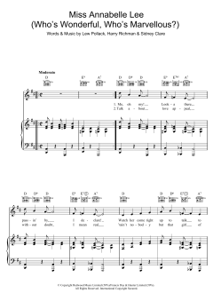 Miss Annabelle Lee (Who's Wonderful, Who's Marvellous?) von Ludovico Einaudi (Download) 