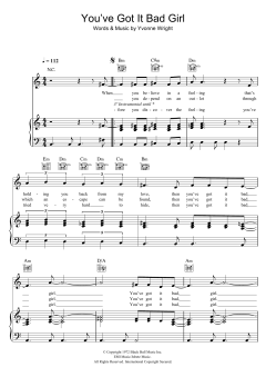 You've Got It Bad Girl von Stevie Wonder (Download) 