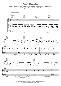 Can't Breathe von Leona Lewis (Download) 