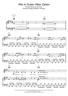 Wie In Guten Alten Zeiten von Unheilig (Download) 