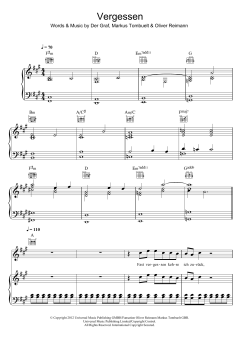 Vergessen von Unheilig (Download) 
