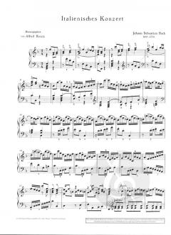 Italienisches Konzert BWV 971 von Johann Sebastian Bach 