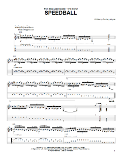 Speedball von Zakk Wylde (Download) 