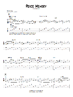 Peace Memory von Pat Metheny (Download) 