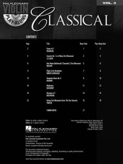 Violin Play-Along Vol. 3: Classical im Alle Noten Shop kaufen