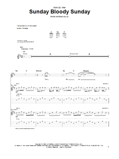 Sunday Bloody Sunday von U2 (Download) 