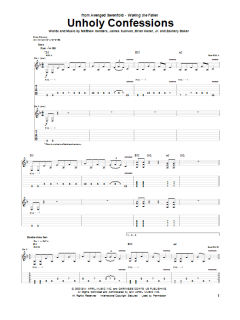 Unholy Confessions von Avenged Sevenfold (Download) 