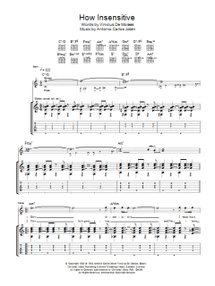 How Insensitive (Insensatez) von Antonio Carlos Jobim (Download) 