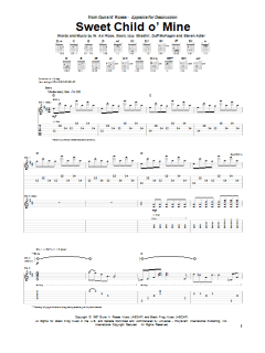 Sweet Child O' Mine von Guns N' Roses (Download) 