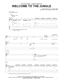 Welcome To The Jungle von Guns N' Roses (Download) 