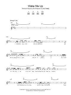 Wake Me Up von Ed Sheeran (Download) 