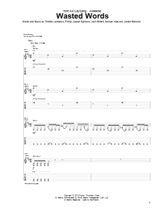 Wasted Words von As I Lay Dying (Download) 