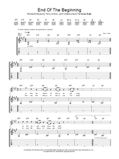 End Of The Beginning von Black Sabbath (Download) 