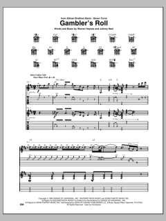 Gambler's Roll von Allman Brothers Band (Download) 