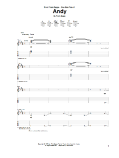 Andy von Frank Zappa (Download) 