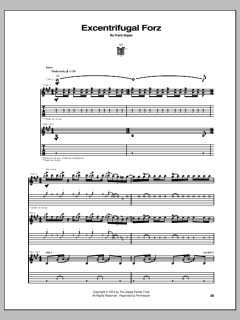 Excentrifugal Forz von Frank Zappa (Download) 