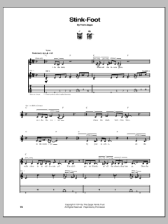 Stink-Foot von Frank Zappa (Download) 