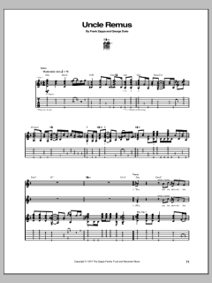 Uncle Remus von Frank Zappa (Download) 