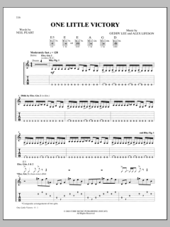 One Little Victory von Rush (Download) 